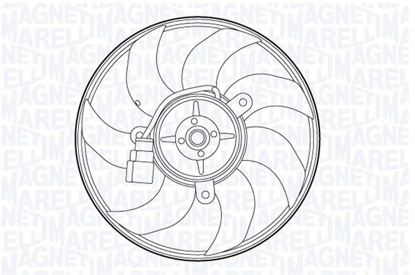 MAGNETI MARELLI Ventilators, Motora dzesēšanas sistēma 069422558010